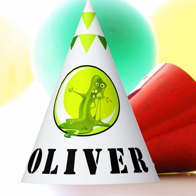 Gorro De Fiesta Espeluznante Monstruo de la Monstrua Verde (Subido por el creador)