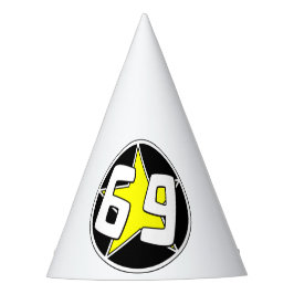 Gorro De Fiesta Estrella amarilla 69