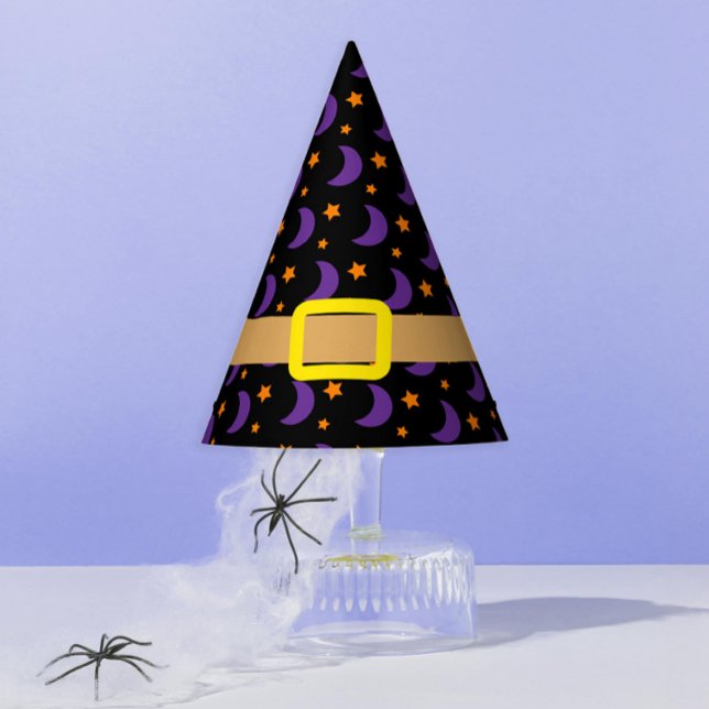 Gorro De Fiesta Estrellas de brujas y magos y luna (Subido por el creador)