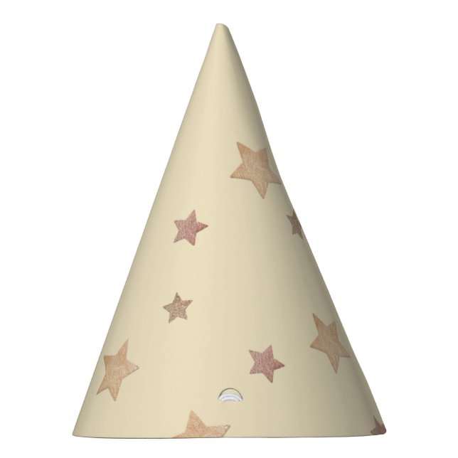 Gorro De Fiesta Estrellas Doradas II (Derecha)