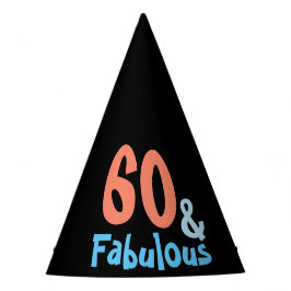 Gorro De Fiesta Fabulosa fiesta de cumpleaños negro