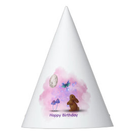 Gorro De Fiesta Fairy Garden Birthday Paper Hats
