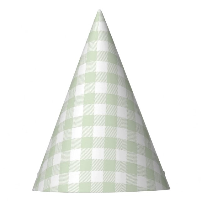 Gorro De Fiesta Faye y Lauren Green Plaid (Anverso)