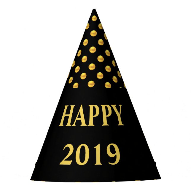 Gorro De Fiesta Feliz 2019 y puntos del Polka de Oro (Anverso)