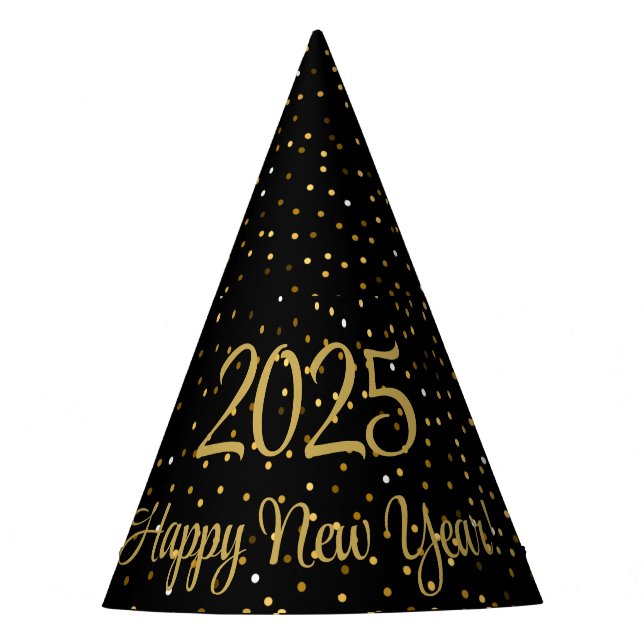 Gorro De Fiesta Feliz Año Nuevo 2025 (Anverso)