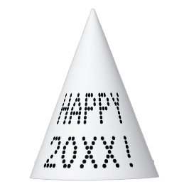 Gorro De Fiesta Feliz Año Nuevo número de personalizados blancos y