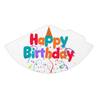 Gorro De Fiesta Feliz cumpleaños Confetti