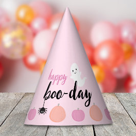 Gorro De Fiesta Feliz cumpleaños de Halloween de Boo Day