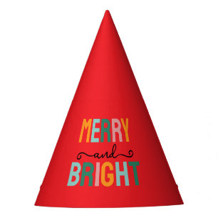 Gorro De Fiesta Feliz Navidad Clásico Único Minimalista Sencillo