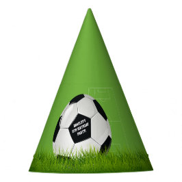 Gorro De Fiesta Fiesta de cumpleaños de fútbol para niños