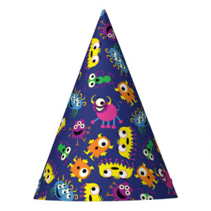 Gorro De Fiesta Fiesta de cumpleaños de Monster