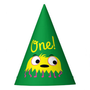 Gorro De Fiesta Fiesta de cumpleaños de Monster