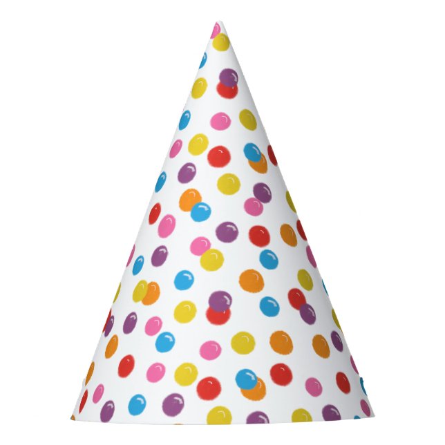 Gorro De Fiesta Fiesta de cumpleaños infantil de caramelos de goma (Anverso)