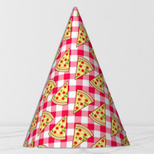 Gorro De Fiesta Fiesta de Cumpleaños Infantil de Pizza