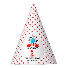 Gorro De Fiesta Fiesta de cumpleaños Retro Bowling Kids 1st