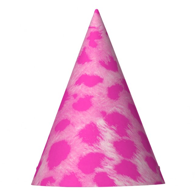 Gorro De Fiesta Fiesta de Cumpleaños Salvaje de Jungla con Guepard (Anverso)