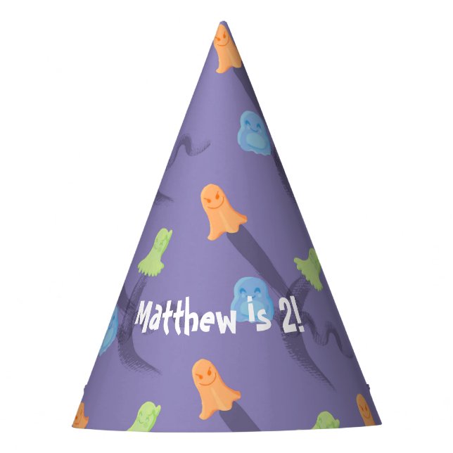 Gorro De Fiesta fiesta de cumpleaños temática de Halloween (Anverso)