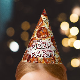 Gorro De Fiesta Fiesta de Pizza Cumpleaños Infantil