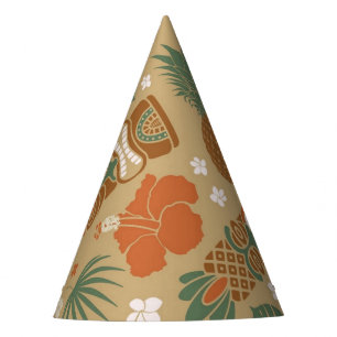 Gorro De Fiesta Fiesta de Tiki Tropical Luau