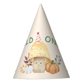 Gorro De Fiesta Fiesta del primer cumpleaños de Wild Mushroom