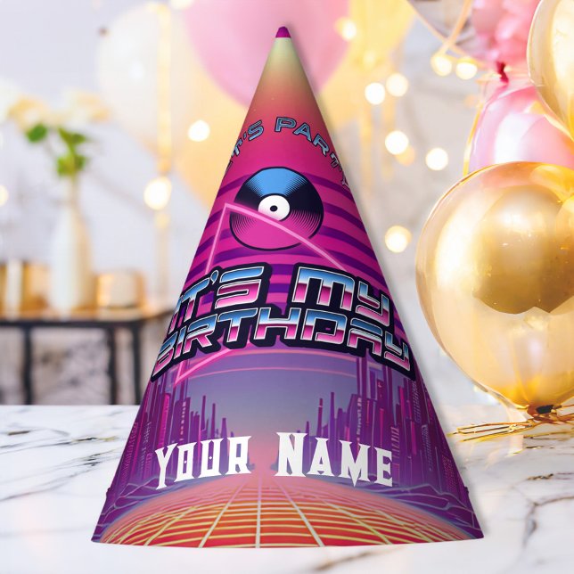 Gorro De Fiesta Fiesta Rockin Vaporwave (Subido por el creador)