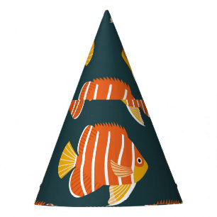 Gorro De Fiesta Fish Frenzy: El viejo diseño sin foco