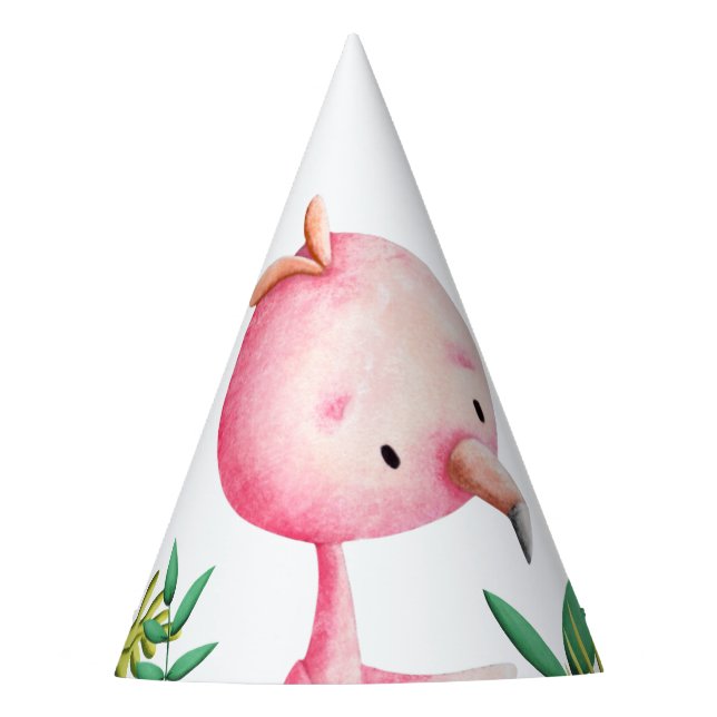 Gorro De Fiesta Flamenco Tropical Lindo (Anverso)