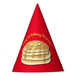 Gorro De Fiesta Flapjack del partido de cumpleaños del panqueque