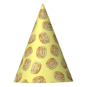 Gorro De Fiesta Flapjack del partido de cumpleaños del panqueque
