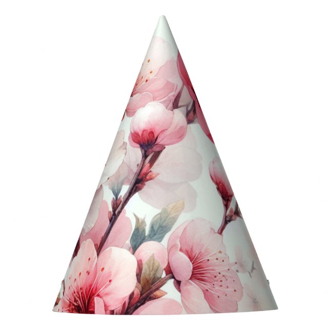 Gorro De Fiesta Flor de Cerezo (Anverso)
