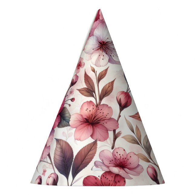 Gorro De Fiesta Flor de Cerezo (Izquierda)