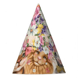 Gorro De Fiesta Floral Safari salvaje un bebé ducha oro