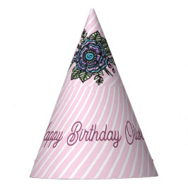 Gorro De Fiesta Flores de zapatos de ballet