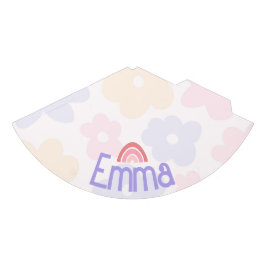 Gorro De Fiesta Flowery Rainbow Birday