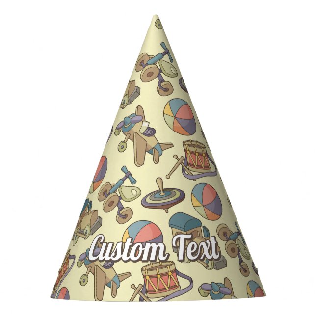 Gorro De Fiesta Fondo de iconos de juguetes (Anverso)