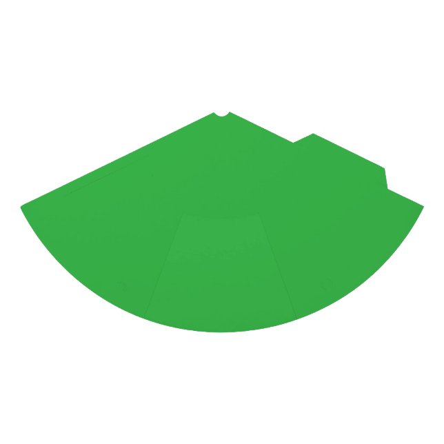 Gorro De Fiesta fondo verde con borde blanco (Anverso)