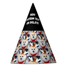 Gorro De Fiesta Foto de perro Cumpleaños DIY