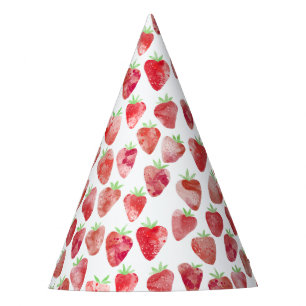 Gorro De Fiesta Fresa