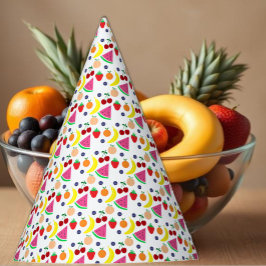 Gorro De Fiesta Fruta Dos-tti Frutti Segundo Cumpleaños