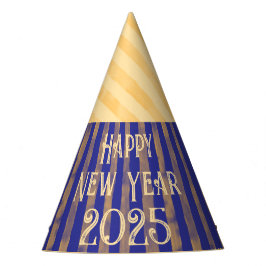 Gorro De Fiesta Fun festividad Feliz Año Nuevo medianoche franjas 