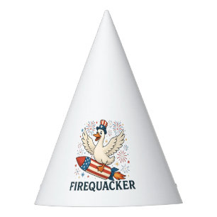 Gorro De Fiesta Funny Rubber Duck Estados Unidos Patriotic Firequa