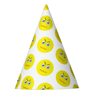 Gorro De Fiesta Furiosa Emoji loca