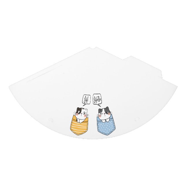 Gorro De Fiesta gatos divertidos (Anverso)