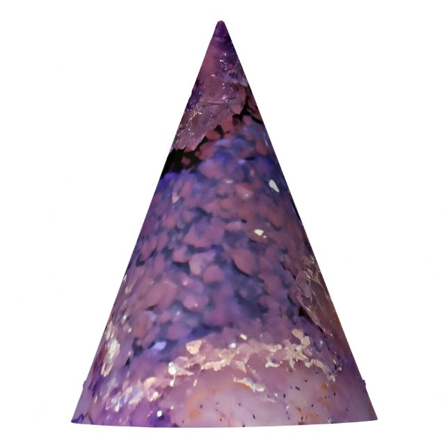 Gorro De Fiesta Geode de Amethyst Falln (Anverso)