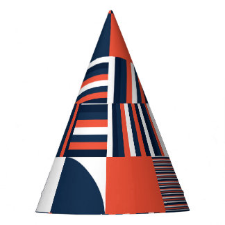 Gorro De Fiesta Geometric creativa: diseño moderno y transparente
