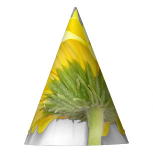 Gorro De Fiesta gerbera daisy amarillo