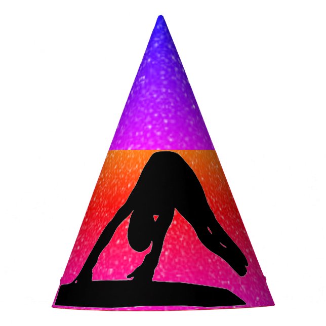 Gorro De Fiesta Gimnasia "Cumpleaños Feliz" Esparkle Vault (Anverso)