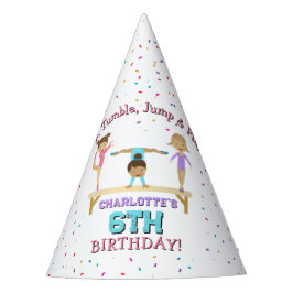 Gorro De Fiesta Gimnasia Niños Chica Fiesta de Cumpleaños Tema
