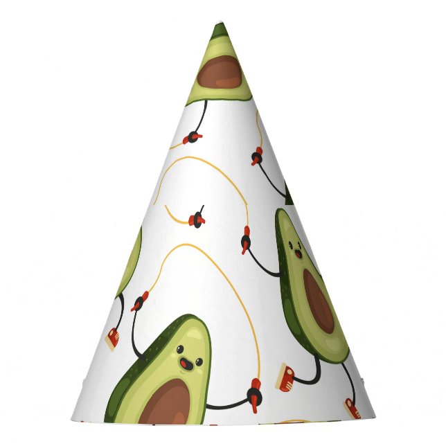 Gorro De Fiesta Gimnasio del aguacate: Patrón de cosecha (Anverso)