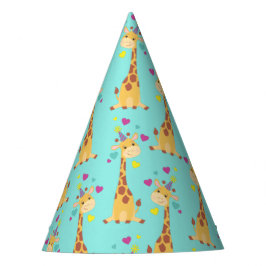 Gorro De Fiesta Giraffe Kids Birthday Fiesta Cute